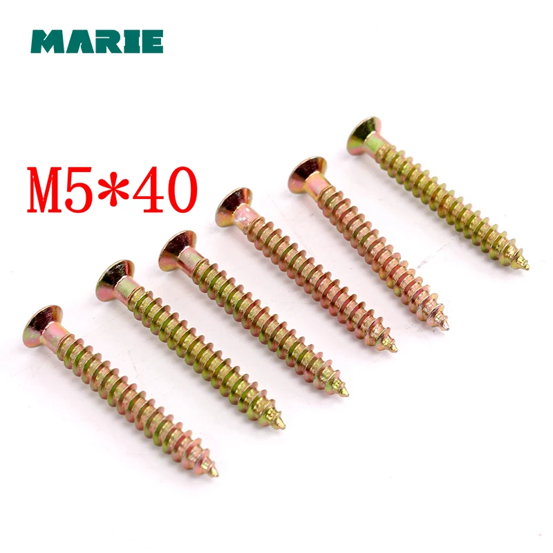 Iron round pan head philips self tapping screw M5 M6