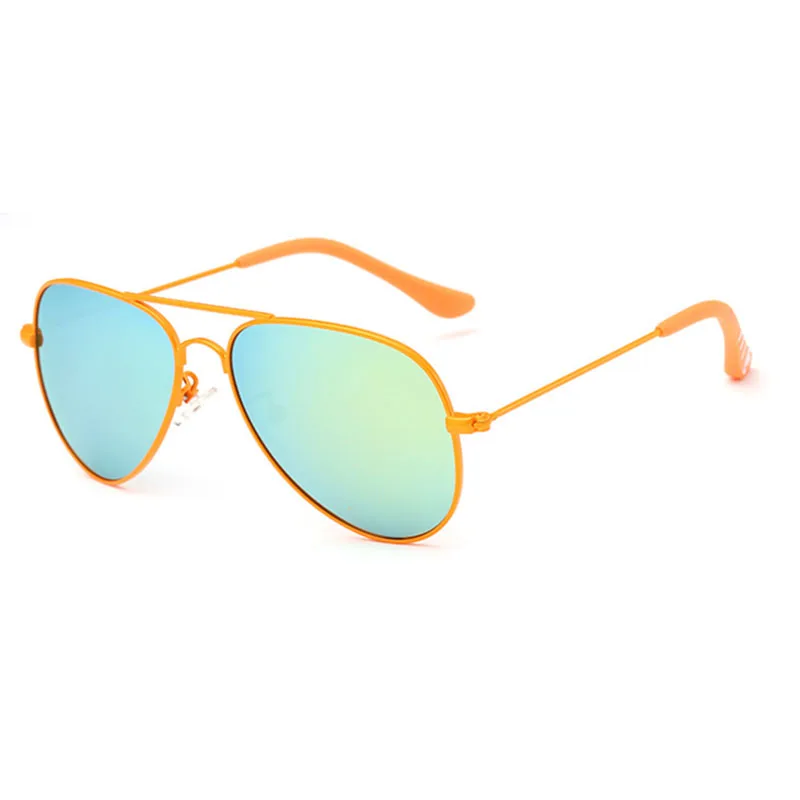 VEGA, поляризованные детские солнцезащитные очки для девочек и мальчиков, солнцезащитные очки для пилотов, детские очки, оправа из сплава, линзы HD Vision 545 - Цвет линз: Number 4