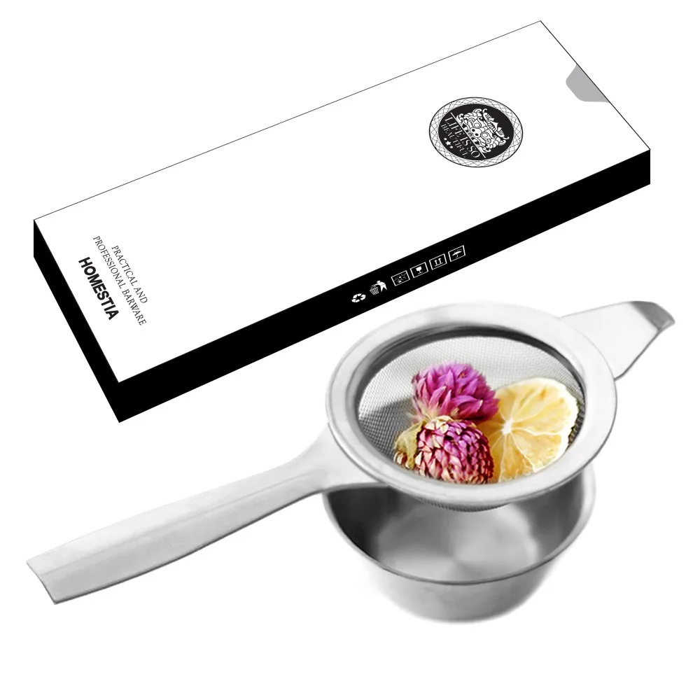 Silver British Tea Infuser Fine Mesh Tea Ball Filter Tea Maker