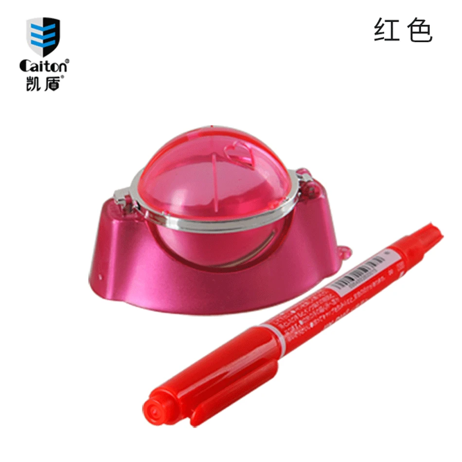 

Golf Ball Liner Marker Template Drawing Alignment Marks Golf Training Accessories with Pen