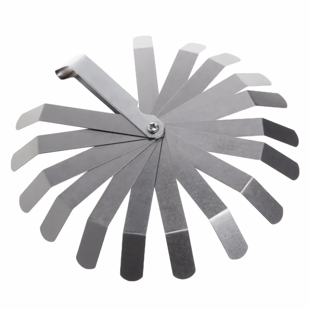 

Valve Offset Feeler Gauge 16 Blade Metric 0.020 - 0.019mm High Strength MAY15_30