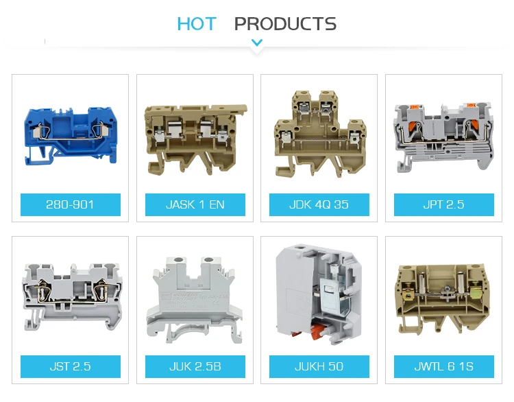 10 шт. ASK1-EN Вместо разъема Weidmuller Винтовые клеммные блоки предохранителей 660 В ASK1EN