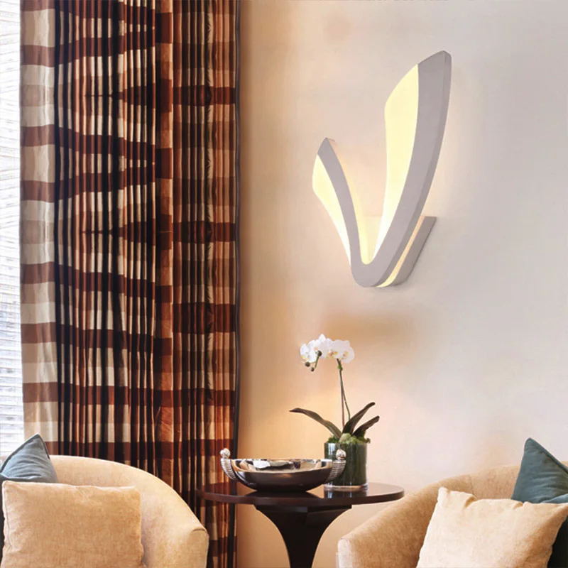 Новый современный дизайн настенный светильник для спальни гостиной столовой