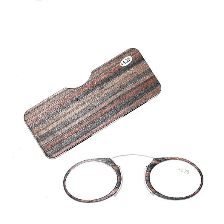 Logorela Nose Resting Reading Glasses +1.0 to +3.5, Portable SOS Wallet Reader clip on Mini reading glasses with case Logorela Nose Resting Reading Glasses +1.0 to +3.5, Portable SOS Wallet Reader clip on Mini reading glasses with case