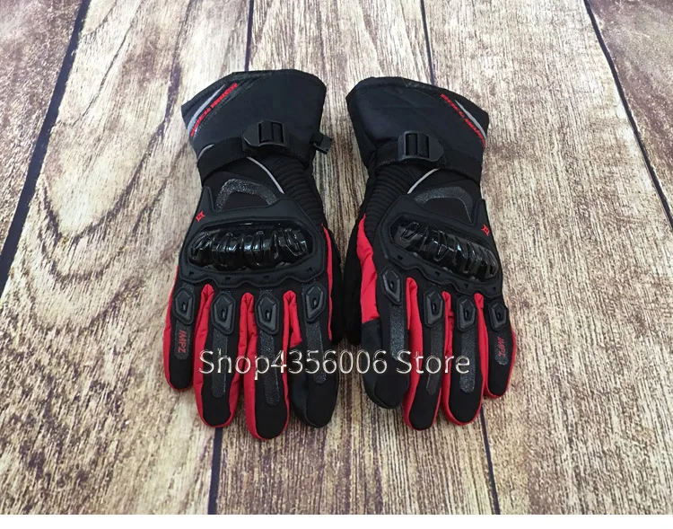 Мотоциклетный гоночный перчатки с подогревом guantes moto cicleta gant moto rbike luva moto ciclista водонепроницаемый Сенсорный экран Зима