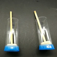 2 шт. пчелиная матка маркировочный держатель, фляга с поршневым плунжером пластиковый для пчеловодства полезный Маркер Инструмент