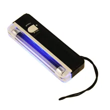2 in 1 Handheld Portable UV Black Light Torch Portable Fake Money Cash Detector Fake Counterfeit Currency Detector Money Tester