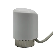 Ac 220v 24v normalmente aberto fechado atuador térmico elétrico para manifold underfloor aquecimento radiador válvula de cabeça térmica nenhum nc