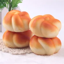 5,5 см в форме цветка маленький хлеб кухонные игрушки Дети познание сходство игрушки мягкие забавные шутки игрушки для обучения детей Образование