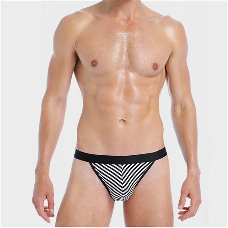 Sexy design men's health fabric sweat absorption panty high quality rubber belts skin care briefs (5)