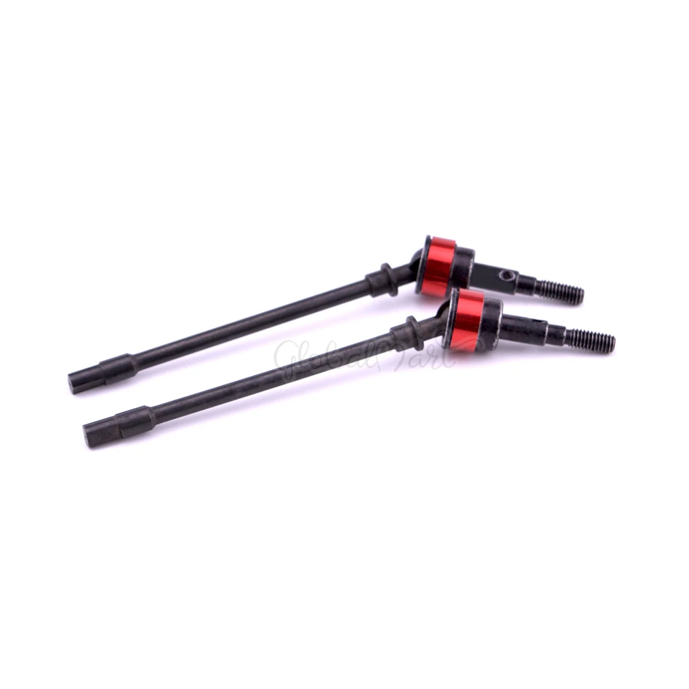 Hard Steel Front Axle CVD Drive Shaft for 110 Axial SCX10 Upgrade Option Parts Hop-Up  (2)