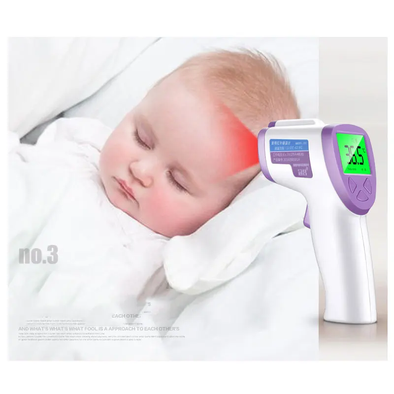 Точный Мути-fuction Baby цифровой термометр инфракрасный Лоб тела термометр пистолет Бесконтактное измерение температуры устройство
