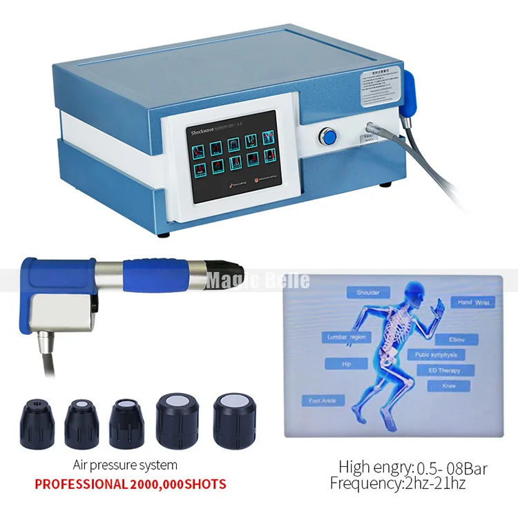 Профессиональная Ударная Волна ESWT машина эрекция дисфункции Лечение Суставов травма вибратор терапевтическое устройство