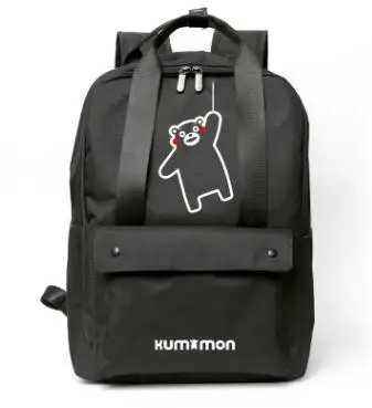 Японское аниме Fate/Grand заказ Оксфорд рюкзак унесенный спиралью школьный рюкзак Кумамон 14 дюймов ручной чемодан для ноутбука пакет с ручками - Цвет: 6