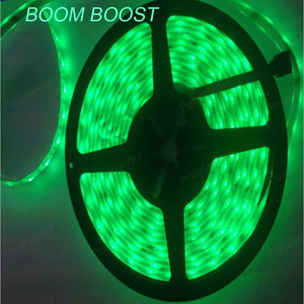 BOOM BOOT Waterproof SMD 5050 led light double row 12V 5M 600 led high