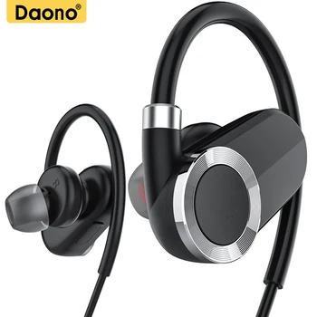 

DAONO Bluetooth Earphones In-Ear Stereo Sports Wireless Earbuds For Gym Running Workout Headset with Micriphone