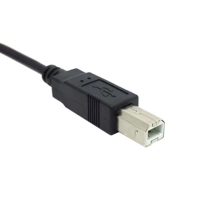 Новый кабель USB 2 0 типа А папа к B 100 см для принтера сканера реверсивная