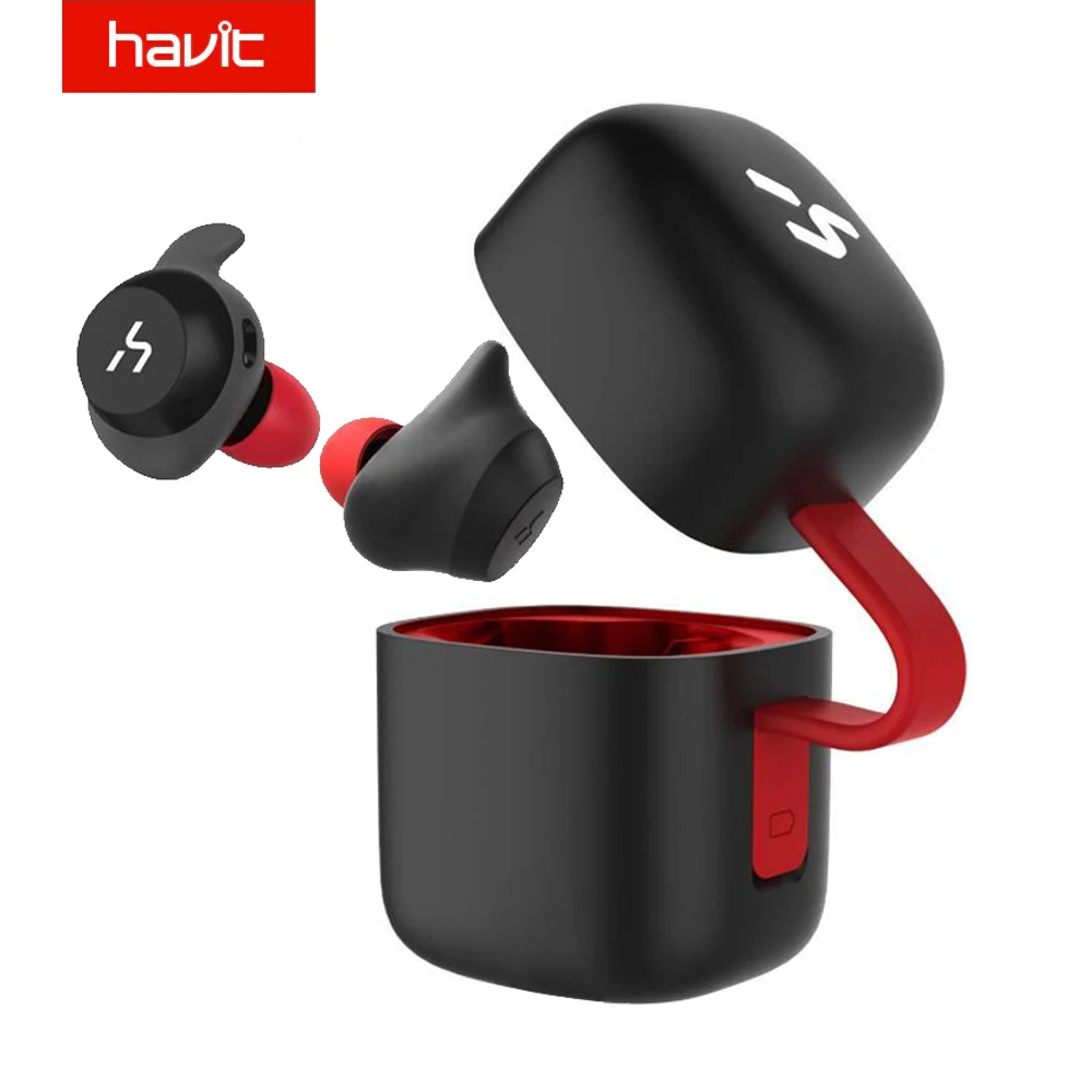 

HAVIT TWS Bluetooth Earphone Wireless Sport Bluetooth Headset Waterproof Stereo Earbuds With Microphone For Handsfree Calls G1