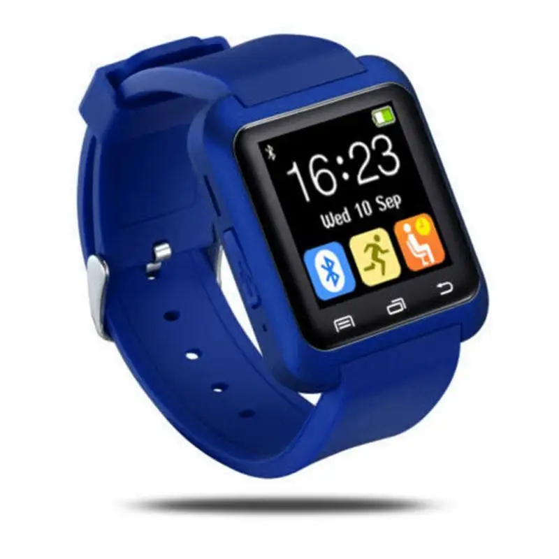 

U8 Smart Bluetooth Wrist Watch 3 Colors Fashion Men Women Watch U Watch For Android Samsung S4/Note2/3 HTC LG Sony