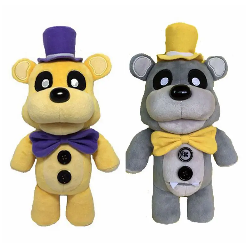 2 шт./лот 30 см Five Nights At Freddy's FNAF Freddy Fazbear плюшевые игрушки куклы мягкие для детей с