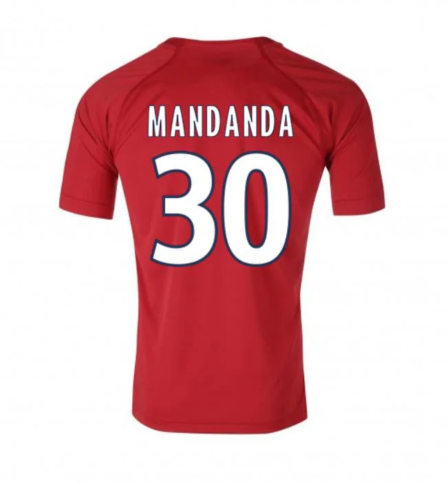 

2018 men's for Olympique de Marseille Maillot de foot 18 19 adult RAMI STROOTMAN MANDANDA L.GUSTAVO running T-shirt
