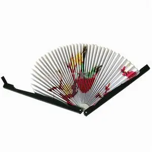 

Hot Sale Event Party Supplies Portable Foldable Paper Hand Paper Fan Wedding Decoration China Style