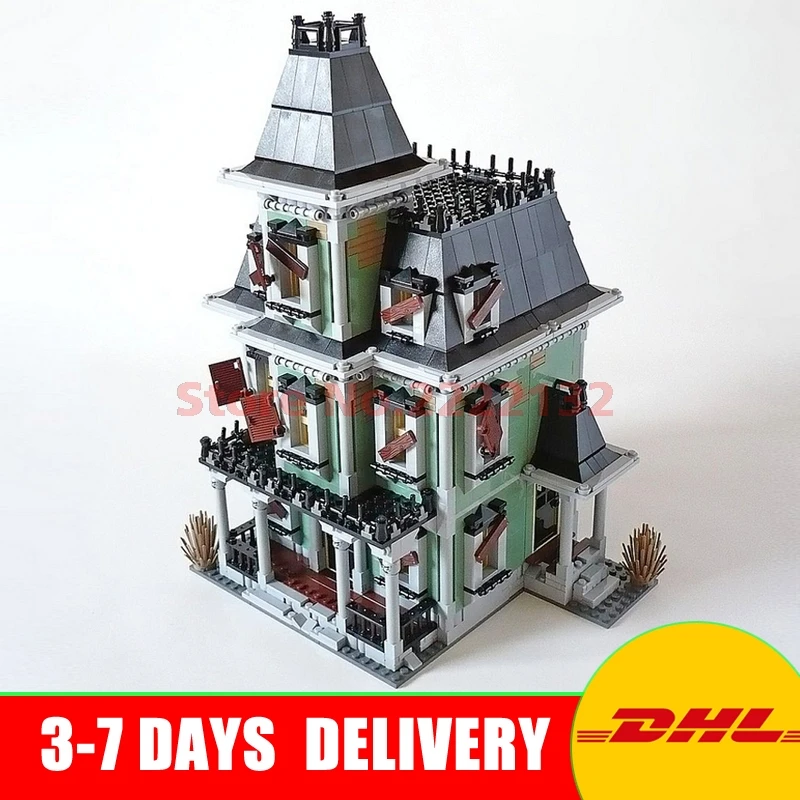 

DHL Free LEPIN 16007 2141Pcs Monster fighter The haunted house Model set Building Kits Model Compatible 10228 In Stock