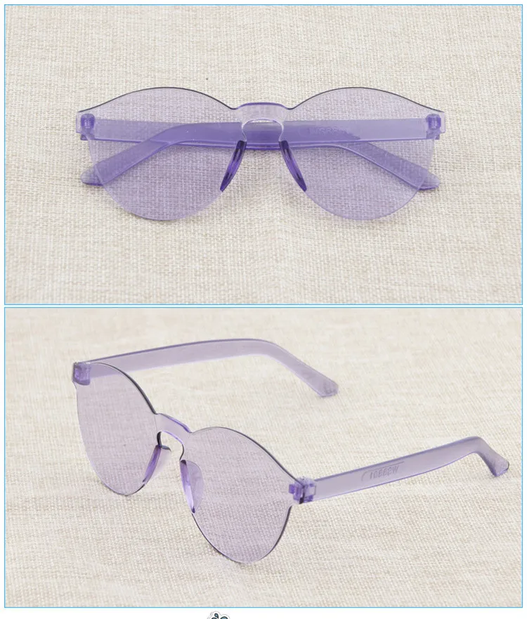 ASOUZ 2018 new stylish transparent colored round sunglasses boys and girls oval retro children's luxury brand UV400 glasses (13)