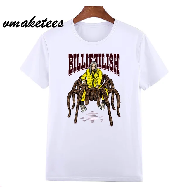 Billie Eilish T Shirt Hip Hop Summer T-shirt O-Neck Short Sleeve Men/Women Tshirt High Quality Tee Shirt Male/female HCP4562 2