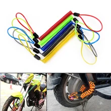 

Security Reminder Bike Motorbike Tool cable bicycle lock rope Helmet wire anti-theft rope Motorcycle Scooter Disc Lock