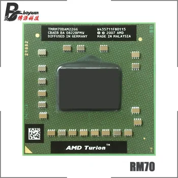 

AMD Turion 64 X2 Mobile technology RM-70 RM 70 RM70 2.0 GHz Dual-Core Dual-Thread CPU Processor TMRM70DAM22GG Socket S1