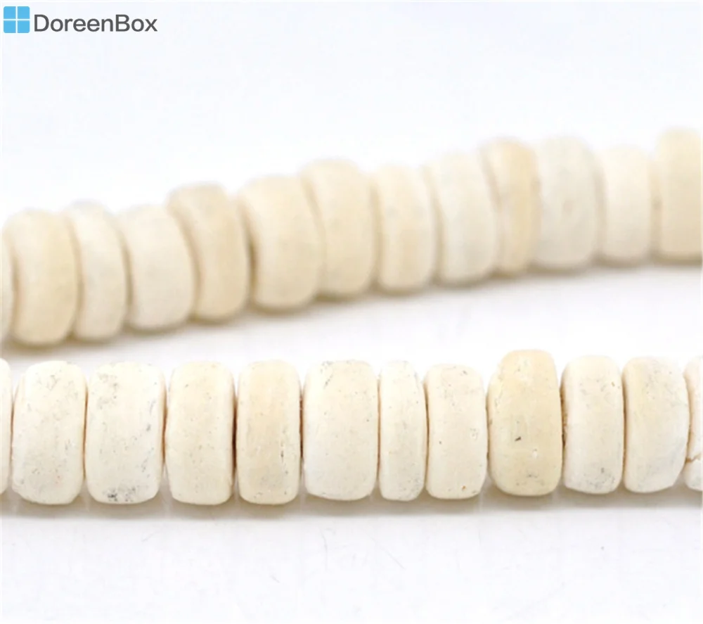 

Doreen Box hot- Nature Color Coconut Shell Loose Beads 8mm,Approx 400Pcs (B12871)