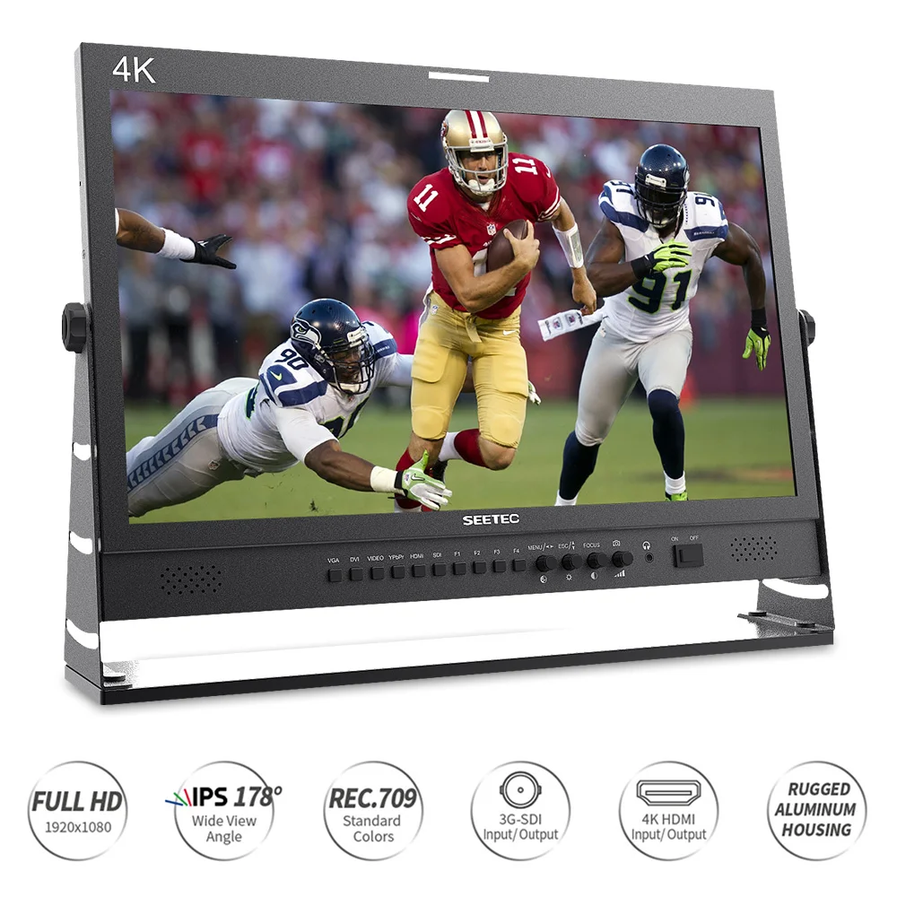 Монитор Широковещательного вещания SEETEC 4K HDMI Pro 21 5 дюйма ЖК дисплей IPS HD 1920x1080