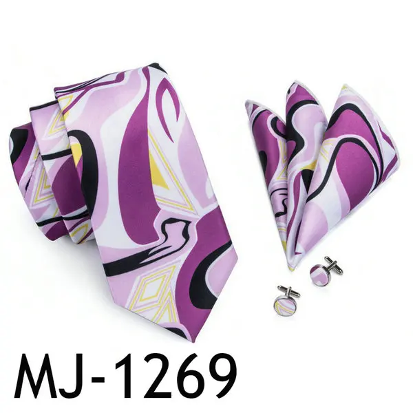Горячая Распродажа 8,5 см галстуки для шеи для мужчин фиолетового цвета галстуки Свадебные аксессуары тонкие модные галстуки мужские вечерние деловые Формальные Галстуки - Цвет: MJ-1269