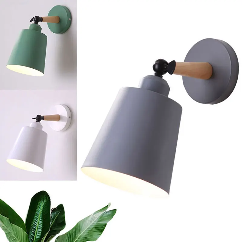 

Nordic Wall Lamp bedroom bedside simple modern lighting creative personality living room corridor aisle wall light Decoration