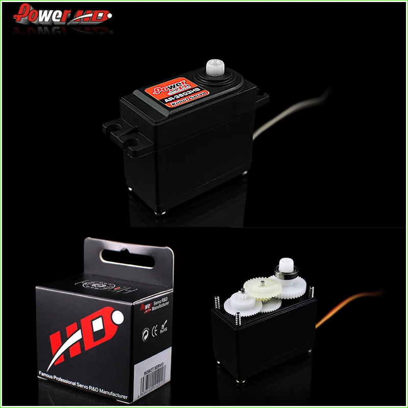 

1pcs POWER HD-AR3603HB robot servo Unlimited 360 rev / with position adjustment / SCM