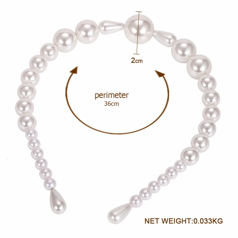Dvacaman жемчужные свадебные ободки для свадьбы ручной работы корейские модные аксессуары для волос для женщин Девушка Вечерние ювелирные изделия подарок оптом INS