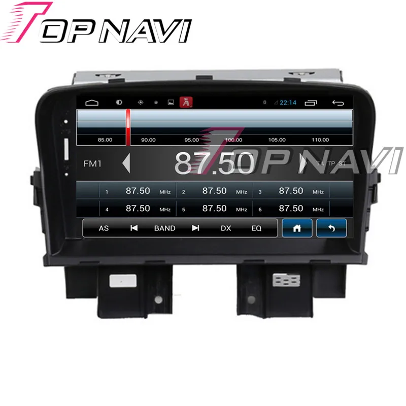 Topnavi новый четырехъядерный Android 6 0 Автомобильный ПК DVD плеер радио для Chevrolet Cruze 2008