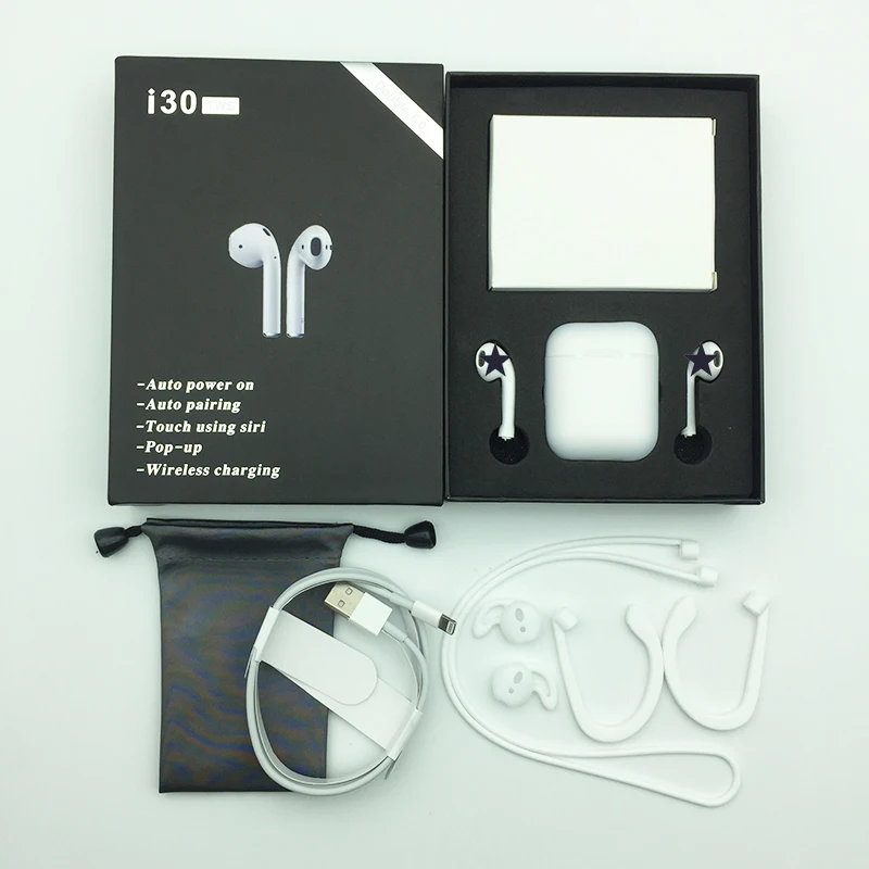 I30 i9s i7 TWS Bluetooth наушники Беспроводной 5 0 PK w1 чип i20 i60 i12 всплывающее окно 1:1 LK TE9 i11 i13