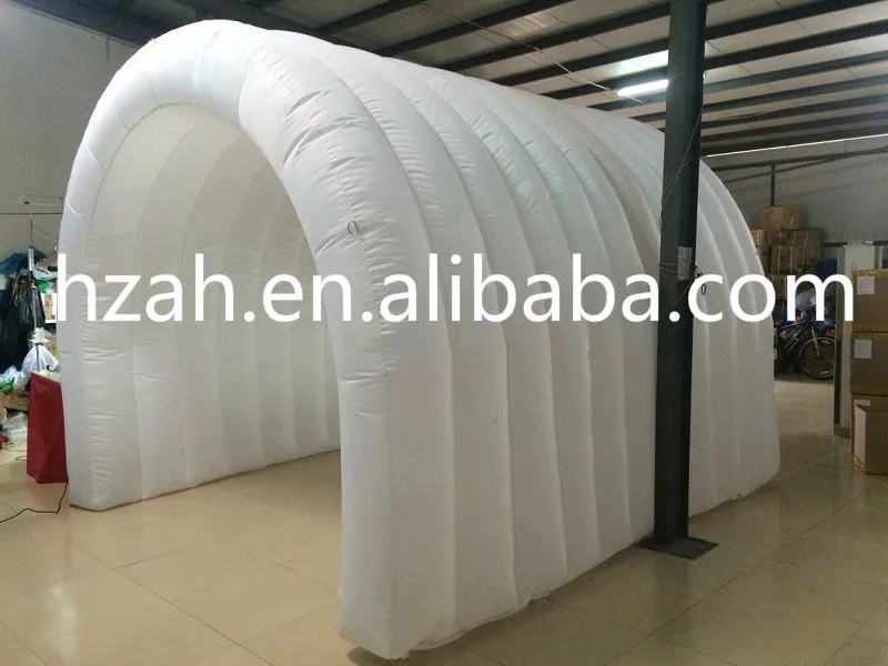 Белый надувная палатка тоннель для рекламы украшение