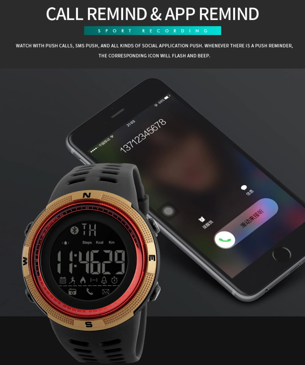 Мужские спортивные часы для дайвинга 50 м цифровые светодиодные армейские часы мужские модные повседневные электронные наручные часы