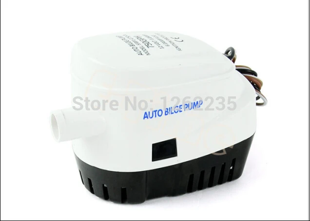 12V750 gallon DC submersible pump Cruise yacht drainage pump Bilge pump Battery 2000GPH