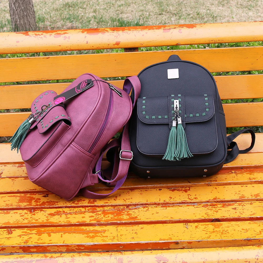 Buy Toposhine 2017 Retro Panelled Women Backpacks Fashion PU Leather