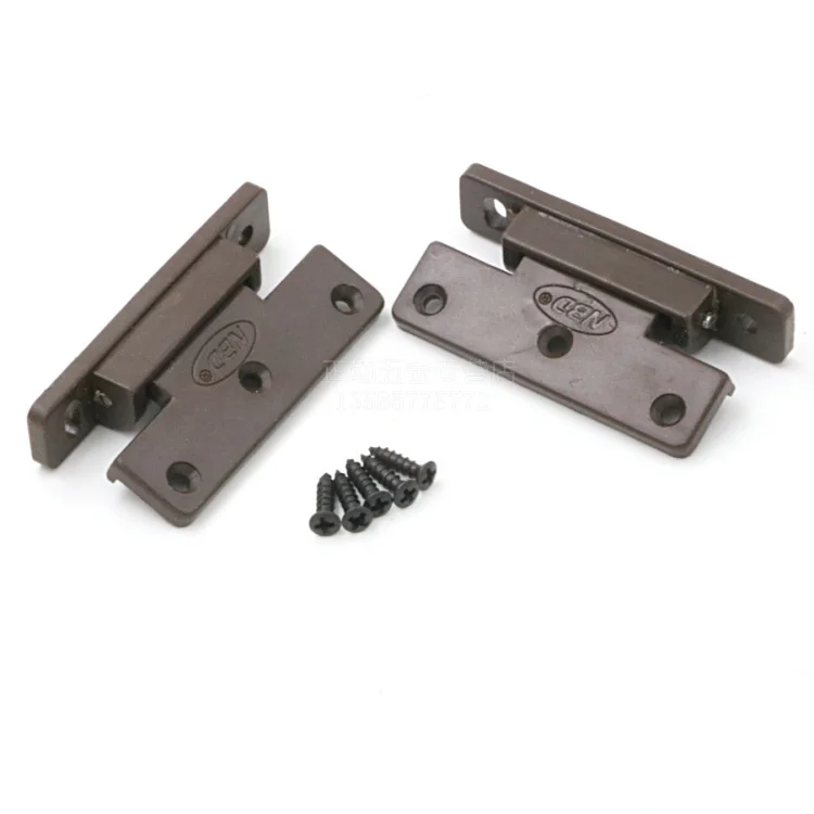 Solid wood furniture wardrobe door, dust strip hinge plastic with