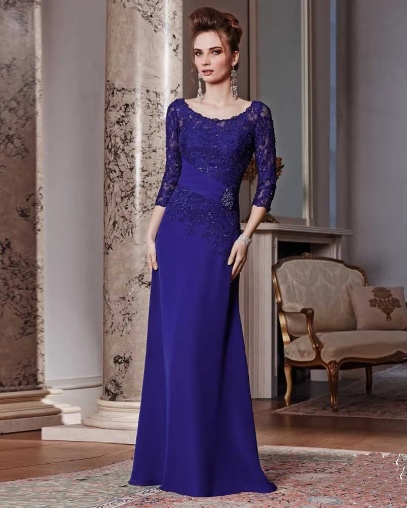 

Vestido Mae Da Noiva Long Sleeves Mother Of The Bride Dresses Purple Elegant Mother Of The Groom Dress Plus Size Godmother Dress