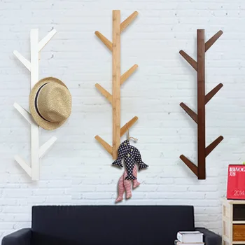 

Bamboo articles Bag Clothes Hat Rack Scarf Coat Rack Wall mounts Clothes hanger