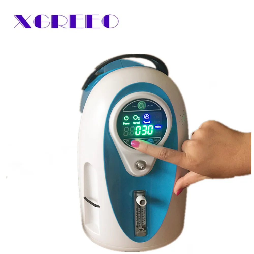 

XGREEO 1-3LPM 93% PURITY 4LPM 82% 5LPM 70% 110V/220V PORTABLE OXYGEN CONCENTRATOR GENERATOR OXYGEN MAKING MACHINE AIRY PURIFIER