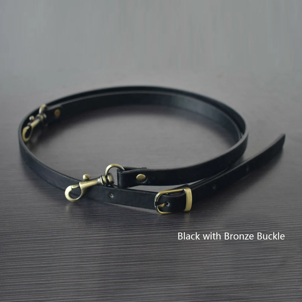 135CM Adjustable Leather Strap Handbag Shoulder Bag Belts Handmade Replacement Silver Buckle Bag Parts Accessories for Girls