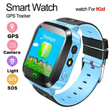 Gps трекер детские часы камера Фонарик сенсорный экран SOS расположение вызова детские часы Детские умные часы Q528 Y21 2G SIM карты