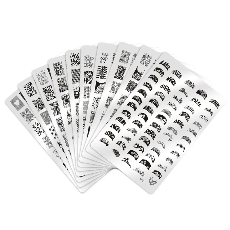 

Biutee Nail Stamping Printing Plate Manicure Nail Art Decor Image Stamps Plate for Women Lady Girls